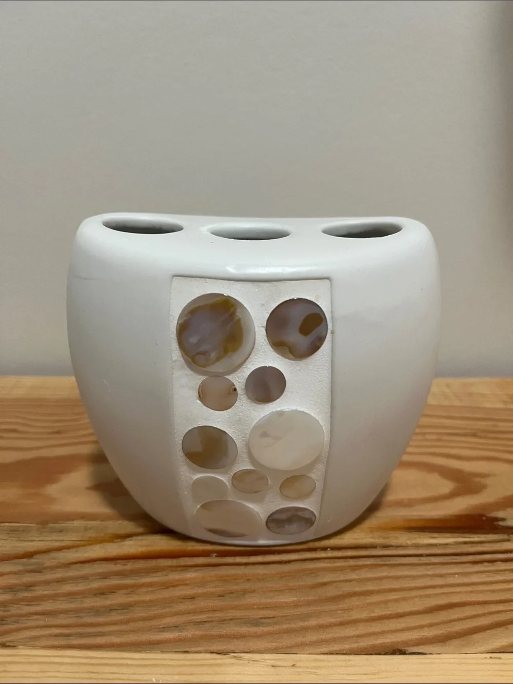Ceramic Modern Toothbrush Holder 🪥